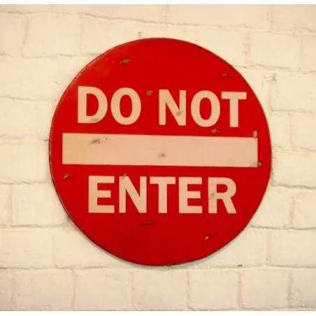Do Not Enter Sign Smithers Signs &pound;57.00 product_features