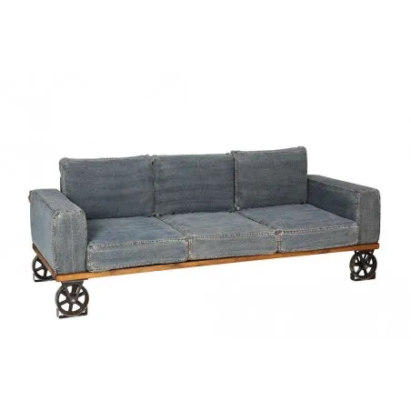 Warehouse Denim Sofa Smithers Archives £3,208.00 Living Room Teak Wood Iron product_features