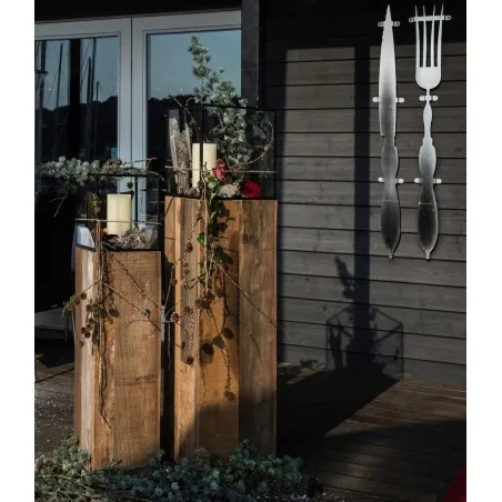 Blackwood Tall Lantern Lighting £687.00 Sheesham Steel product_features
