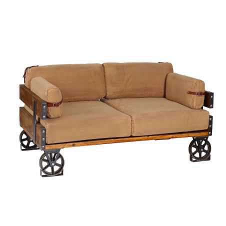 Khaki Industrial Sofa Smithers Archives  £1,928.75 Store UK, US, EU, AE,BE,CA,DK,FR,DE,IE,IT,MT,NL,NO,ES,SE