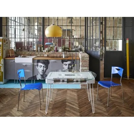 Tape Cassette Dining Table Smithers Archives £6,000.00 Dining Room Steel product_features