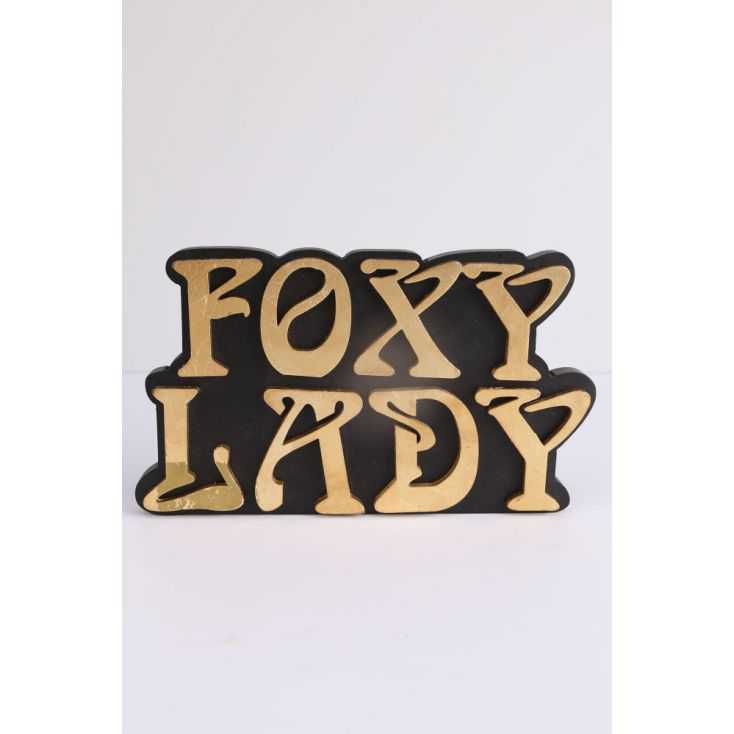Foxy Lady / Sexy Beast Sign Wall Art Smithers of Stamford £12.50 Store UK, US, EU, AE,BE,CA,DK,FR,DE,IE,IT,MT,NL,NO,ES,SE