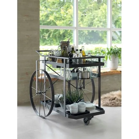 Crazy Wheel Kitchen Trolley Archives £1,215.00 Kitchen Diner Steel product_features