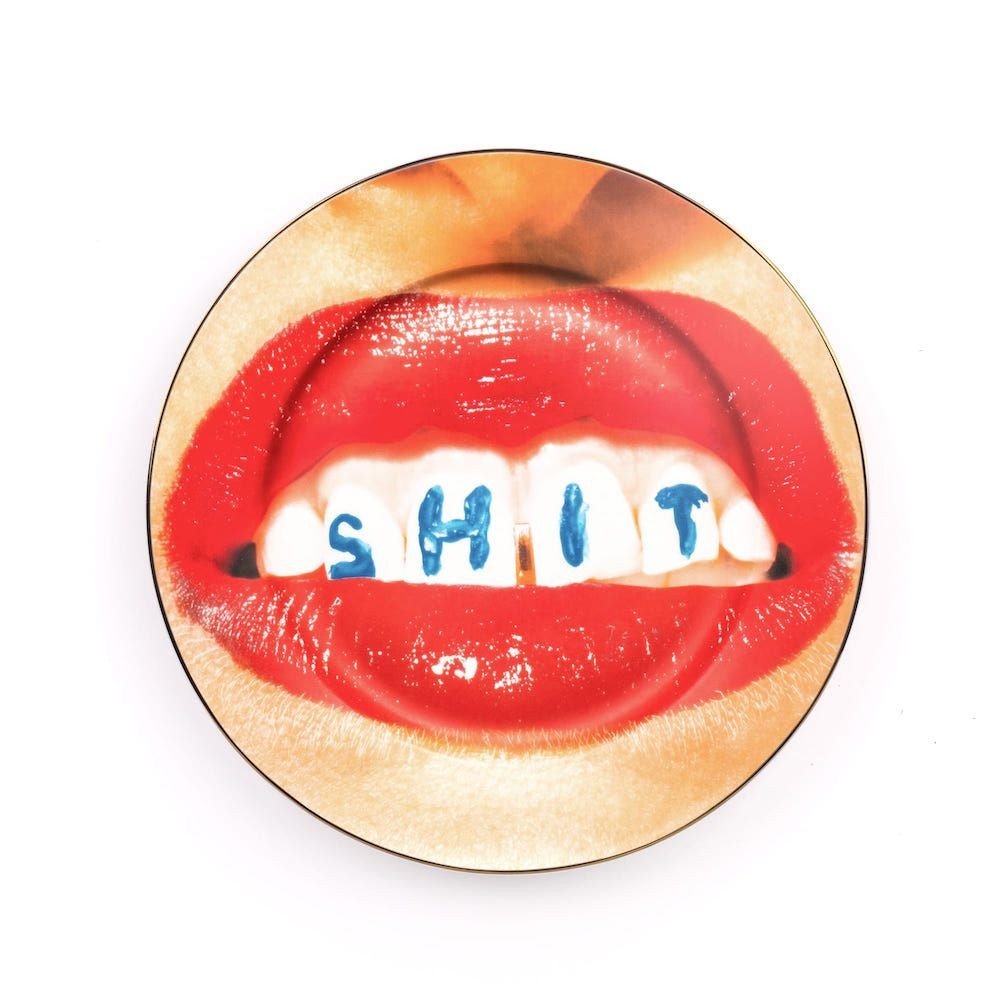 Seletti Studio Job Toiletpaper Plates Seletti Seletti £25.00      product_features