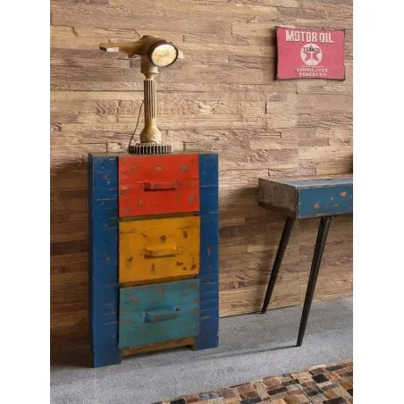 Oil Drum Storage Chest of Drawers Smithers Office £756.00 All Rooms Reclaimed Steel product_features