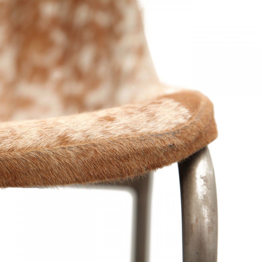 Leather Industrial Cowhide Dining Chair Smithers Archives £300.00 Dining Room Iron product_features