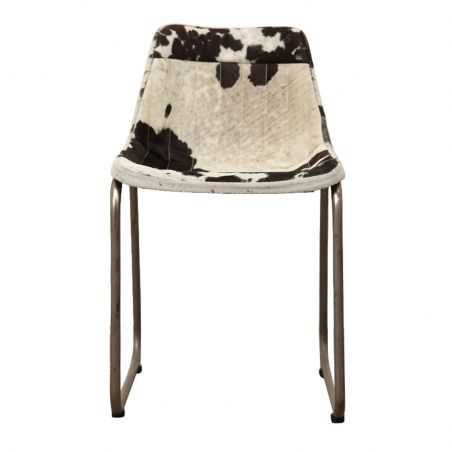 Leather Industrial Cowhide Dining Chair Smithers Archives Smithers of Stamford £222.50 Store UK, US, EU, AE,BE,CA,DK,FR,DE,IE...