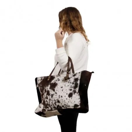 Cowhide Fur Shopping Bag Smithers Personal Accessories &pound;275.00 product_features
