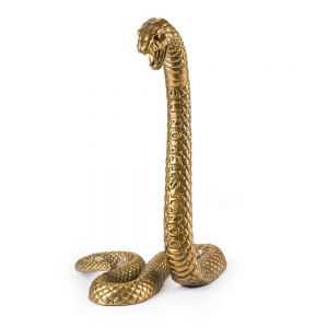 Gold Cobra Snake Ornament By Diesel Living with Seletti Cool Gifts Men