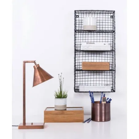 Copper Table Lamp Smithers Lighting &pound;189.00 All Rooms Zinc product_features