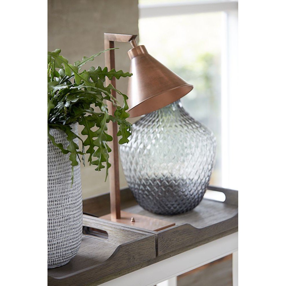 Copper Table Lamp Smithers Lighting £189.00 All Rooms Zinc product_features