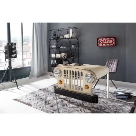 Willys Jeep Desk Smithers Archives &pound;1,123.00 Office Teak Wood Steel product_features