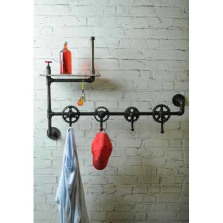 Bicycle Crank Wall Coat Rack Hanger Smithers Archives Smithers of Stamford £373.75 Store UK, US, EU, AE,BE,CA,DK,FR,DE,IE,IT,...
