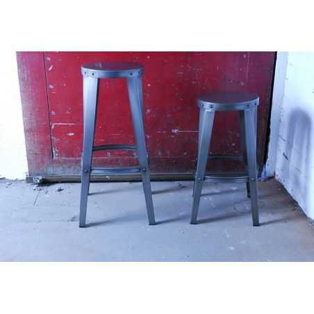 Vintage Industrial Style Stool Industrial Furniture Smithers of Stamford £186.00 Store UK, US, EU, AE,BE,CA,DK,FR,DE,IE,IT,MT...