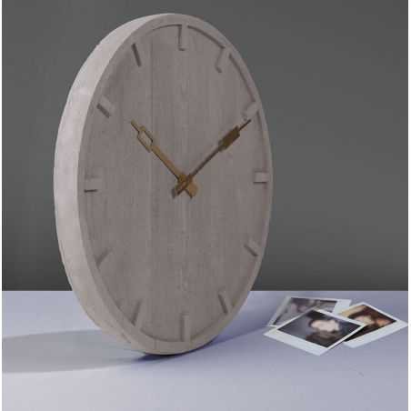 Concrete Wall Clock Smithers Archives Lyon Beton £135.00 Store UK, US, EU, AE,BE,CA,DK,FR,DE,IE,IT,MT,NL,NO,ES,SEConcrete Wal...