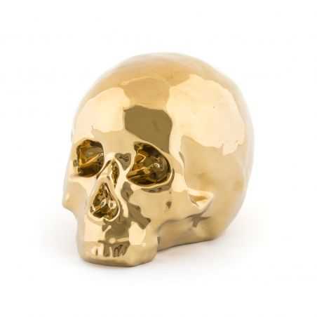 Gold Skull Retro Ornaments Seletti £111.00 Store UK, US, EU, AE,BE,CA,DK,FR,DE,IE,IT,MT,NL,NO,ES,SE