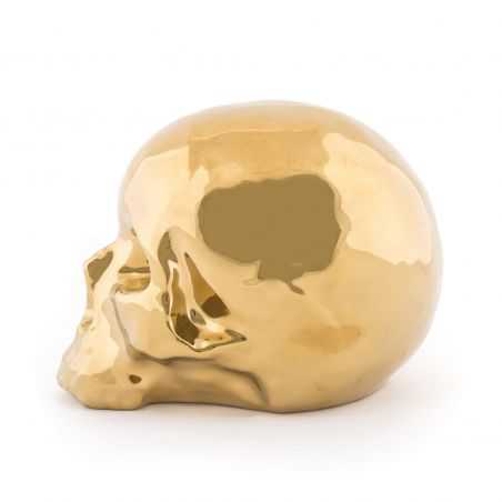 Gold Skull Retro Ornaments Seletti £111.00 Store UK, US, EU, AE,BE,CA,DK,FR,DE,IE,IT,MT,NL,NO,ES,SE
