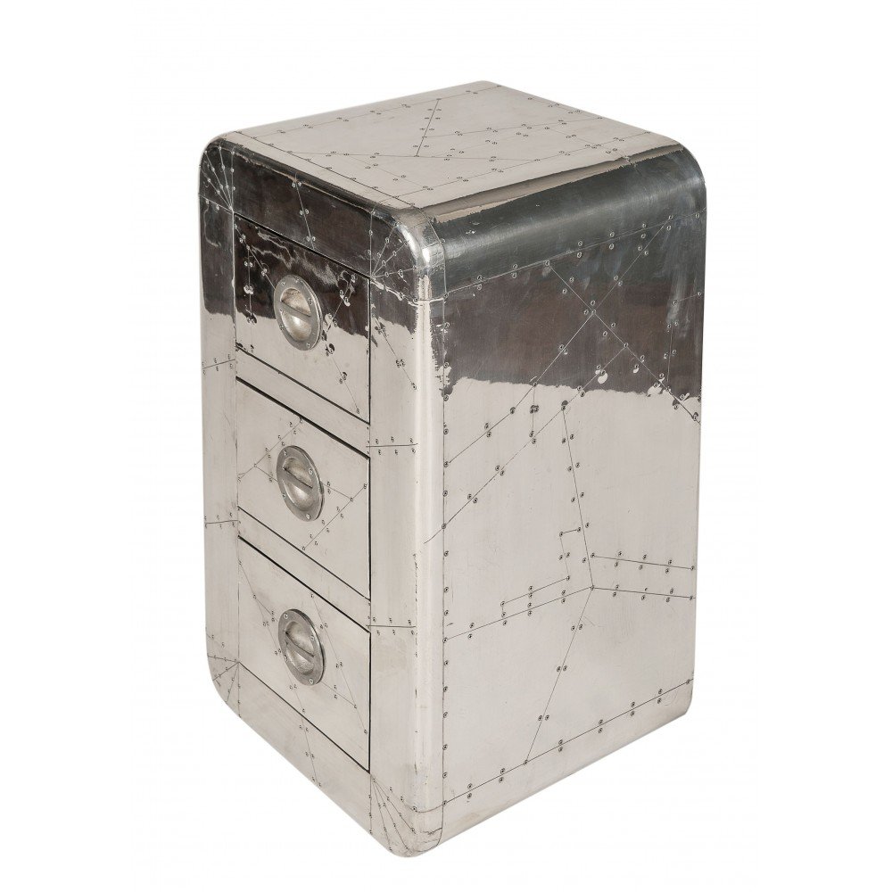 Aviator Storage Chest Wooden Chest of Drawers £850.00