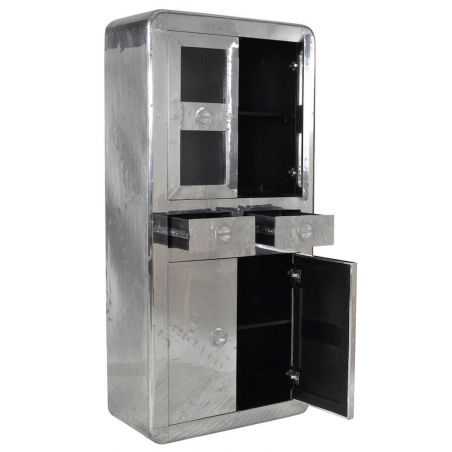 Aviator Tall Cabinet Office Smithers of Stamford £2,625.00 Store UK, US, EU, AE,BE,CA,DK,FR,DE,IE,IT,MT,NL,NO,ES,SE