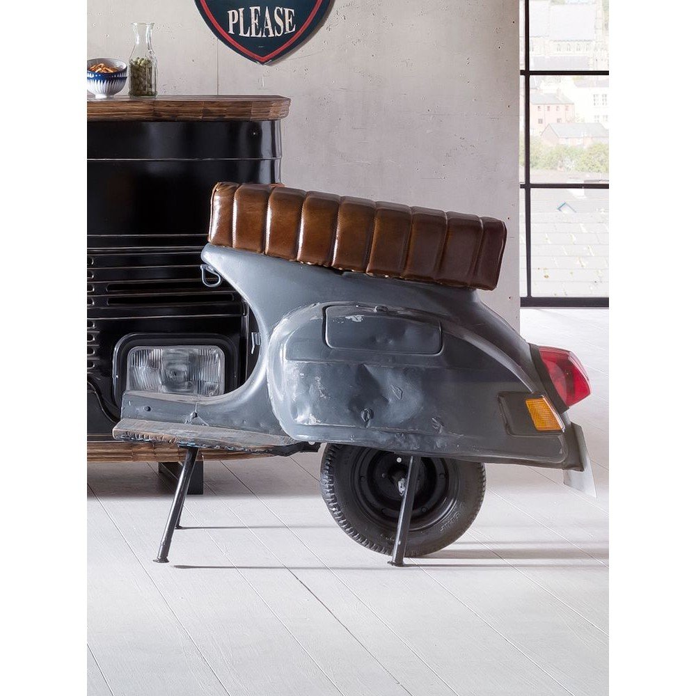 Vespa Scooter Bar Stool Smithers Used, Abused, & Reused £2,250.00      product_features