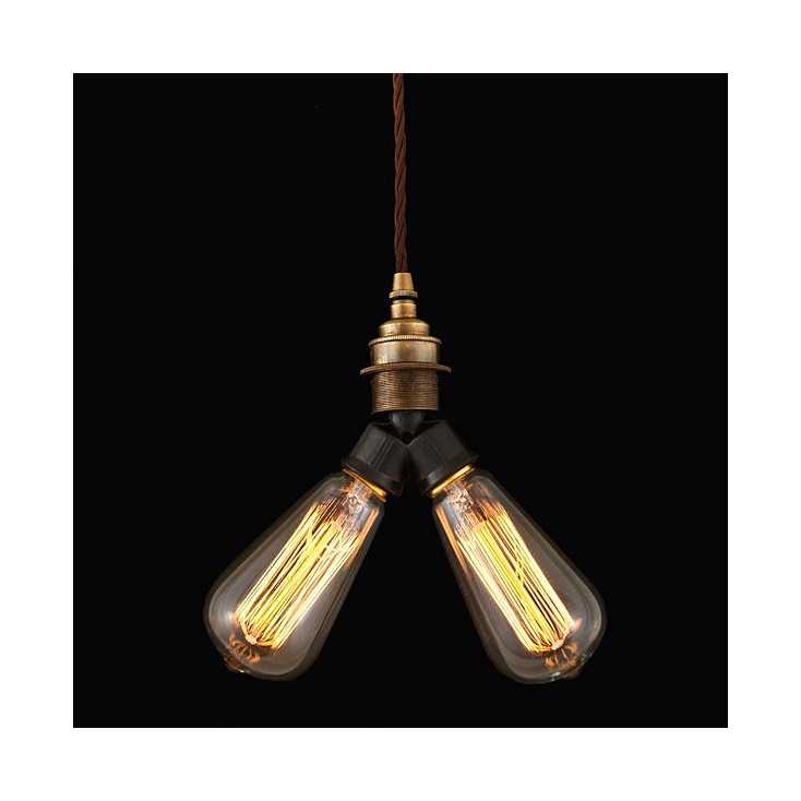 Double Braided Pendant Light Home Smithers of Stamford £81.25 Store UK, US, EU, AE,BE,CA,DK,FR,DE,IE,IT,MT,NL,NO,ES,SE