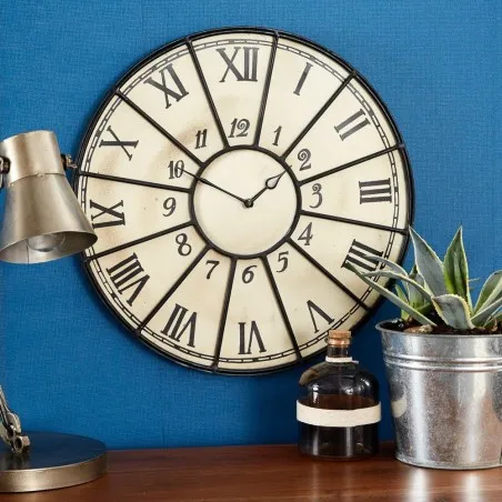 Skeleton Wall Clock Smithers Designer Clocks £100.00 Kitchen Reclaimed Steel product_features