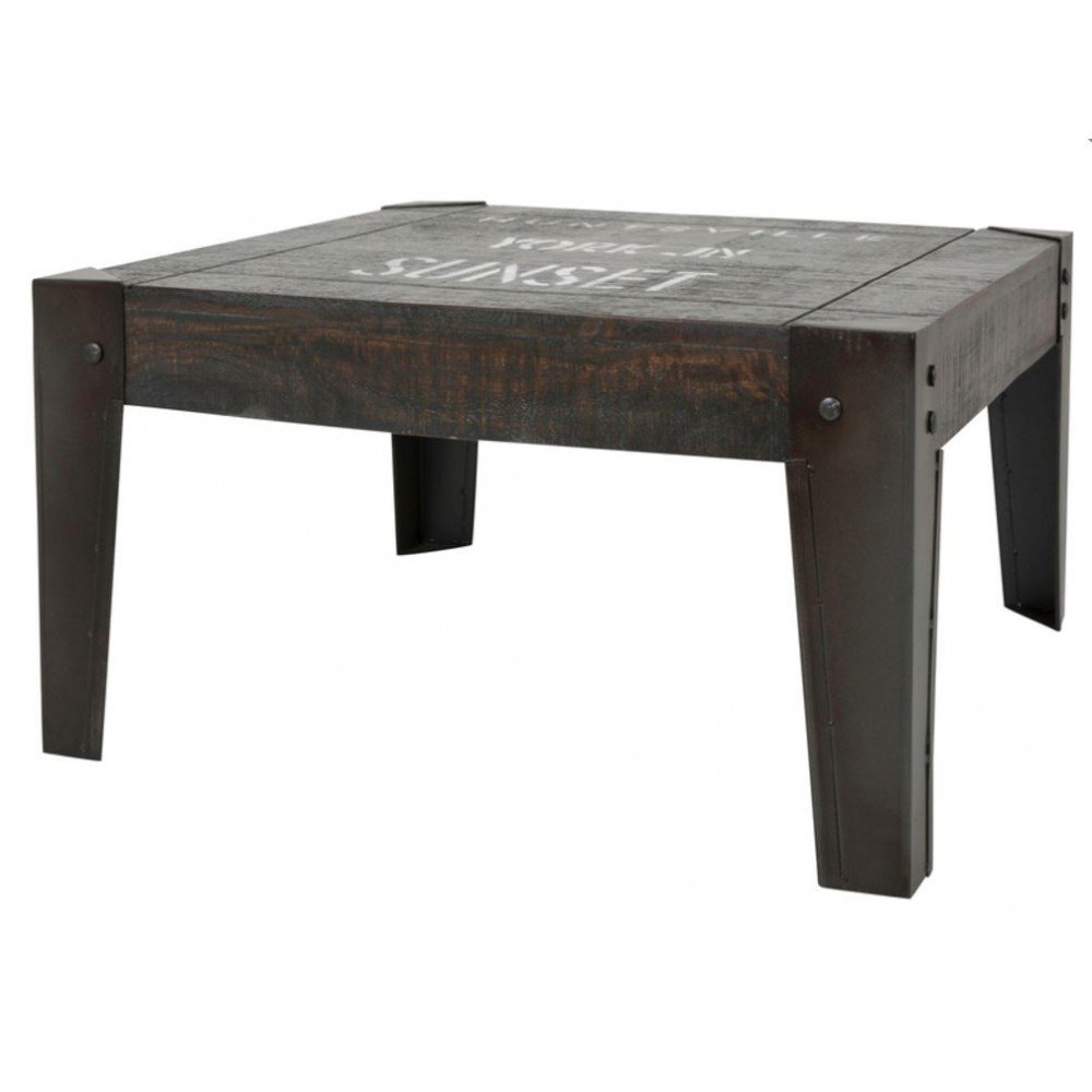 Bronx Industrial Coffee Table Smithers Vintage Furniture £685.00 Living Room Reclaimed Wood Recycled Steel product_features
