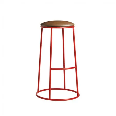 Industrial Red Bar Stool Industrial Furniture £227.00 Bar Steel product_features