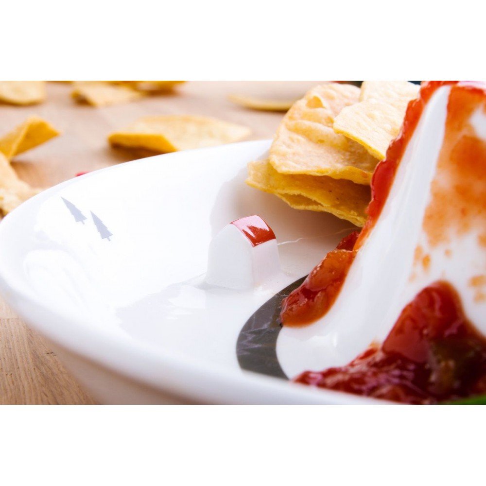 Volcano Chip n Dip Bowl SUCK UK Tableware £18.00      product_features