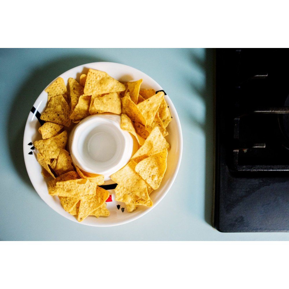 Volcano Chip n Dip Bowl SUCK UK Tableware £18.00      product_features