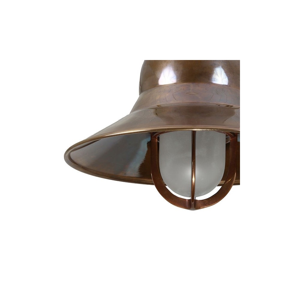 Nautical Pendant Light Smithers Pendant Lighting £607.00 All Rooms Spun Brass product_features