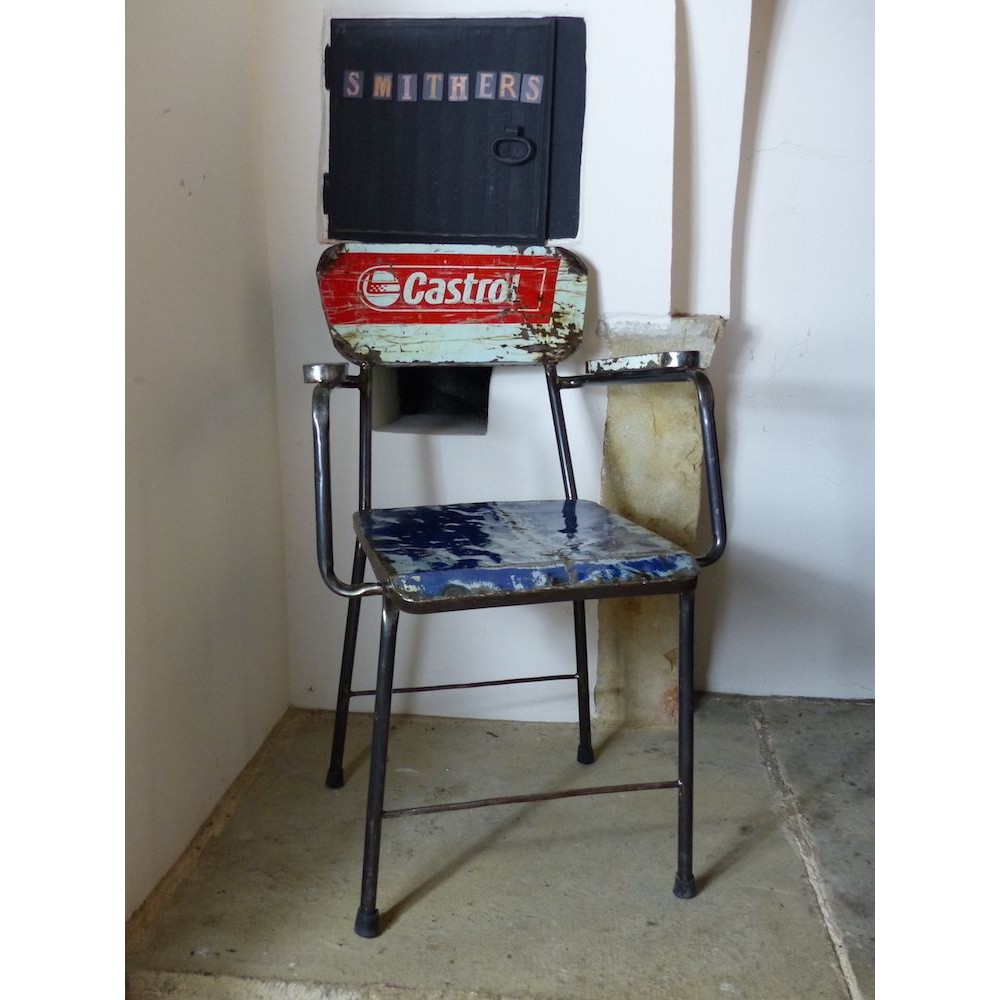 Castrol Oil Drum Dining Chair Smithers Man Cave Furniture & Decor £234.67 All Rooms Oil Drum product_features