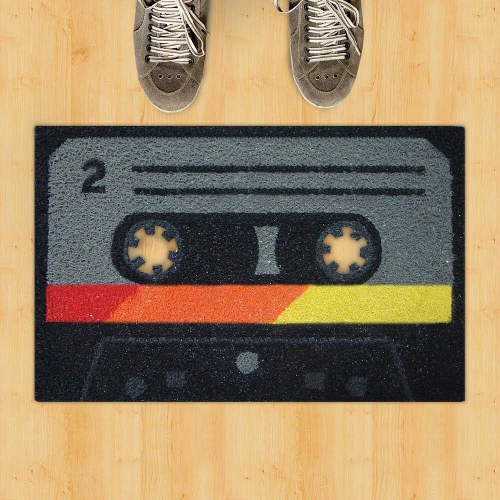 Tape Cassette Doormat Smithers Archives £40.00      product_features