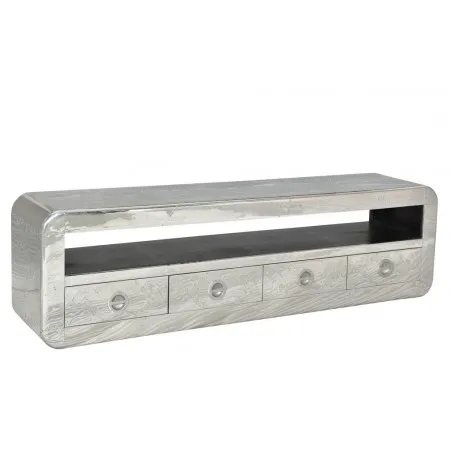Aviator Lowboard TV Cabinet Aviator &pound;1,833.00 Living Room MDF Aluminium product_features