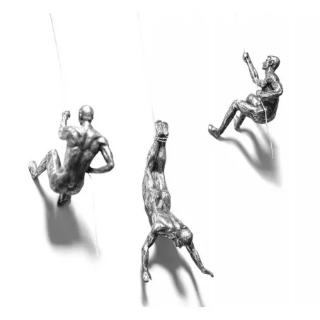 Climbing Men Wall Sculpture &ndash; Luxury Wall Art for Stairwell, Lounge, Office Smithers Retro Ornaments &pound;85.00 product_feat...