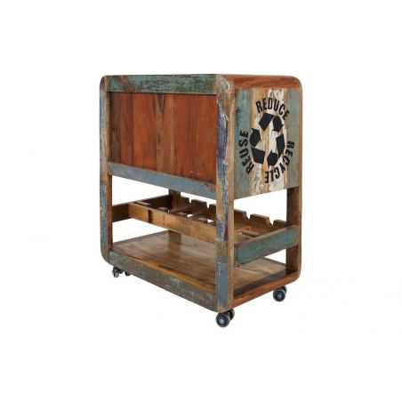 Reclaimed Wood Mini Bar Recycled Furniture Smithers of Stamford £1,500.00 Store UK, US, EU, AE,BE,CA,DK,FR,DE,IE,IT,MT,NL,NO,...
