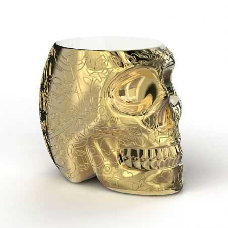 Qeeboo Mexico Skull Head Side Table Side Tables & Coffee Tables £278.00 Store UK, US, EU, AE,BE,CA,DK,FR,DE,IE,IT,MT,NL,NO,E...