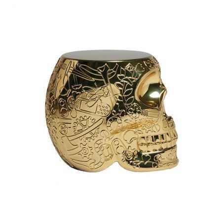 Qeeboo Mexico Skull Head Side Table Side Tables & Coffee Tables £278.00 Store UK, US, EU, AE,BE,CA,DK,FR,DE,IE,IT,MT,NL,NO,E...