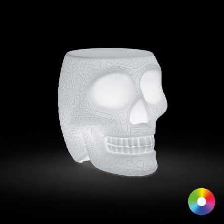 Qeeboo Mexico Skull Head Side Table Side Tables & Coffee Tables £278.00 Store UK, US, EU, AE,BE,CA,DK,FR,DE,IE,IT,MT,NL,NO,E...