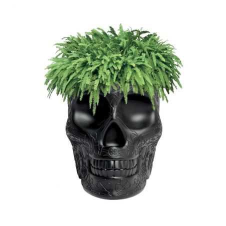 Skull Head Planter And Champagne Bucket Retro Ornaments £257.00 Store UK, US, EU, AE,BE,CA,DK,FR,DE,IE,IT,MT,NL,NO,ES,SE