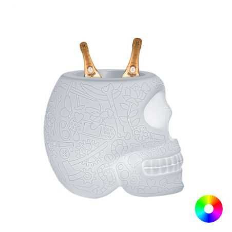 Skull Head Planter And Champagne Bucket Retro Ornaments £257.00 Store UK, US, EU, AE,BE,CA,DK,FR,DE,IE,IT,MT,NL,NO,ES,SE