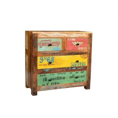 Recycled Wood Chest of Drawers Smithers Archives £686.00 All Rooms Reclaimed Boat Wood product_features
