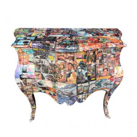 Comic Book Decoupage Chest Smithers Archives Smithers of Stamford £900.00 Store UK, US, EU, AE,BE,CA,DK,FR,DE,IE,IT,MT,NL,NO,...