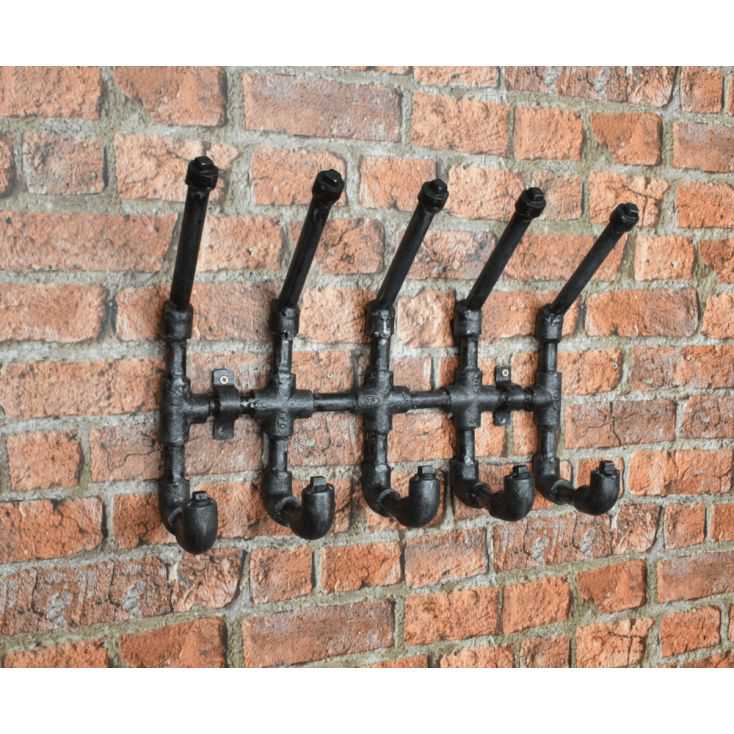 Industrial Wall Coat Rack Hooks, Antique Wall Coat Hooks