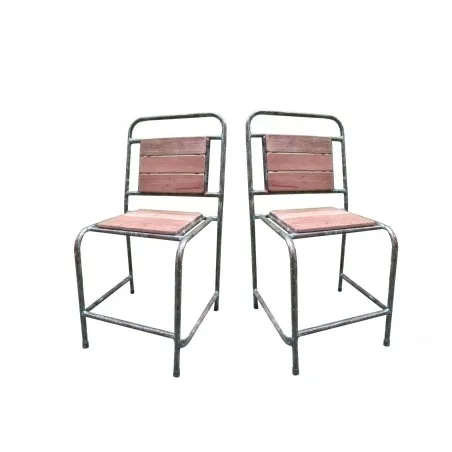 Science Lab Chairs Archives £218.00 Teak Wood Recycled Steel product_features