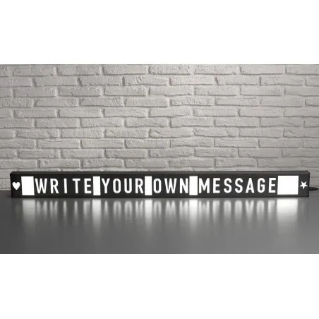 Cinematic Message Light Box Smithers Lighting £119.00      product_features