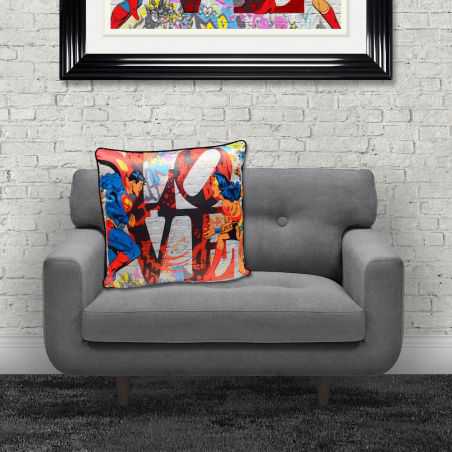 Superhero Cushions Cushions  £56.00 Store UK, US, EU, AE,BE,CA,DK,FR,DE,IE,IT,MT,NL,NO,ES,SE