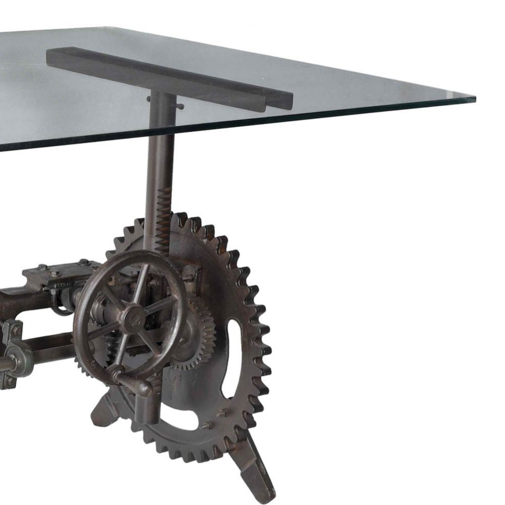Industrial Crank Dining Table Smithers Archives £1,977.00 Dining Room Iron product_features