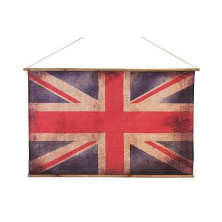 British Vintage Union Jack Flag Vintage Wall Art Smithers of Stamford £100.00 Store UK, US, EU, AE,BE,CA,DK,FR,DE,IE,IT,MT,NL...