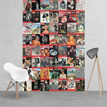 Life Magazine Vintage Wall mural Smithers Wallpaper £15.00 product_features